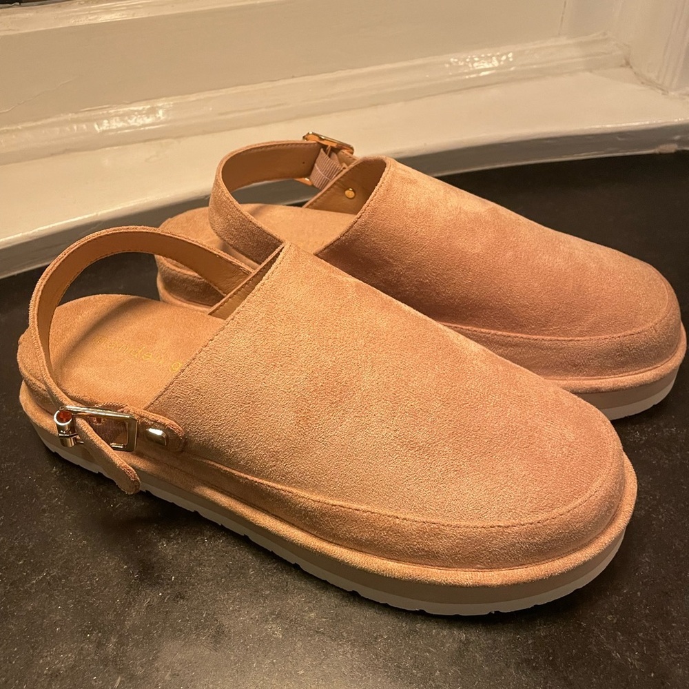 Madden Girl Women's Graham Buckle Comfort Walking Clogs Brown Size:9 New! - Picture 2 of 4